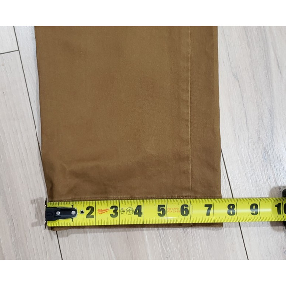 * SOLD * Gap Pant Lot of 2 Men 31x30 Straight Performance Khaki Brown Chino - Picture 6 of 10